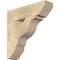 Ekena Millwork Funston Slat Rough Sawn Bracket, Douglas Fir, 4"W x 16"D x 16"H BKT04X16X16FST06RDF - alternate 1